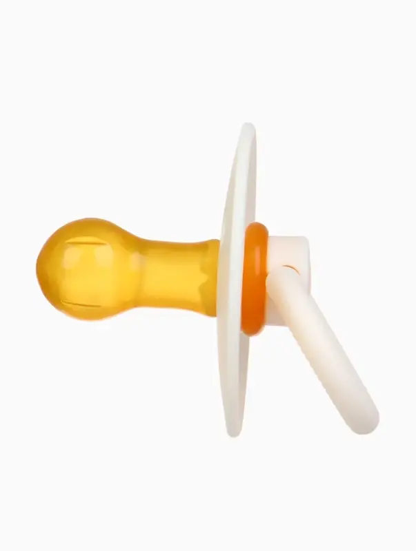 Соска - пустышка классическая, латекс, цв.айвори, в контейнере, от 0 мес., M&B