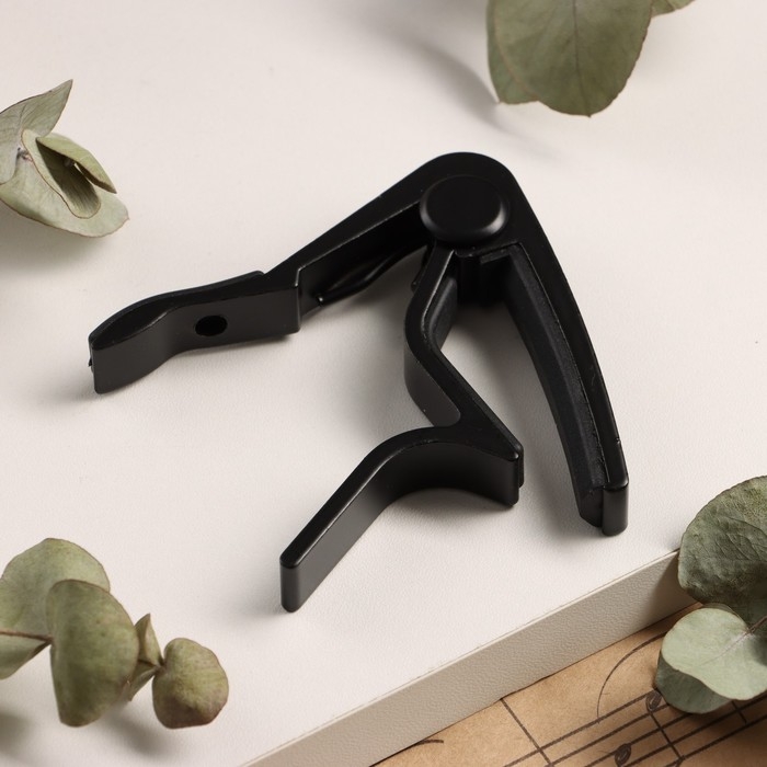 Каподастр для акустической гитары Music Life, черный Каподастр для акустической гитары Music Life, черный