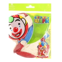 Шар латексный 12" &laquo;Триколор&raquo;, пастель, набор 30 шт., цвета МИКС