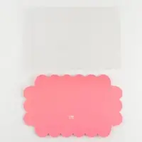 Коробка для печенья, кондитерская упаковка с пластиковой крышкой, &laquo;Съешь меня и улыбнись&raquo;, 10.5 х 21 х 3 см