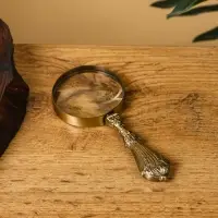 Лупа "Баскервиль" латунь 5х5х12 см