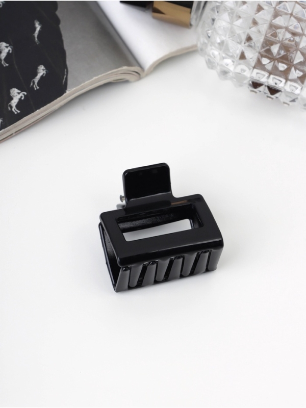 Набор для волос &laquo;Вивьен&raquo;, 2 резинки 5.5 см, 8 невидимок 5.5 см, краб 4 см, объём, чёрный