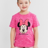 Футболка Minnie, Минни Маус, рост 86-92, розовый