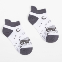 Носки женские MINAKU «Абстракция», цвет серый, размер 36-41 (23-27 см) Носки женские MINAKU «Абстракция», цвет серый, размер 36-41 (23-27 см)