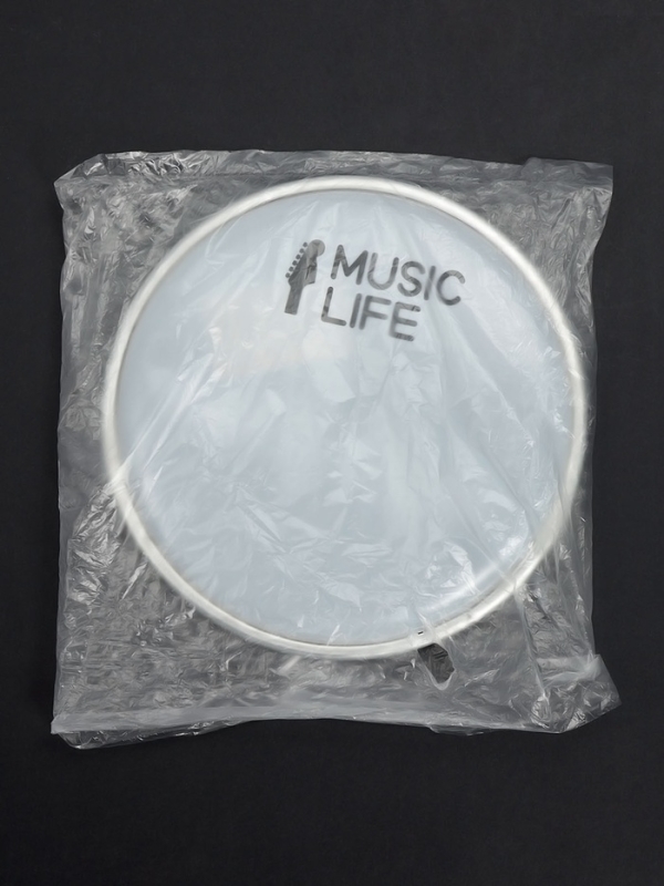 Пластик для барабана Music Life 6 дюймов, белый Пластик для барабана Music Life 6 дюймов, белый