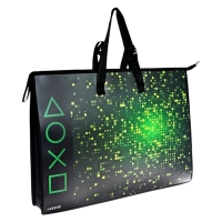 Папка А2 , 650х470х100 мм, deVENTE "Game", с ручками, пластиковая, молния сверху, внутренний карман