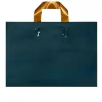 Пакт с петлевой ручкой зеленый 35 х 25 х 8 см 80 мкм