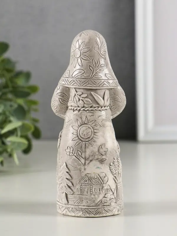 Фигура гипс "Берегиня Материнской Земли" 13х6 см, под камень