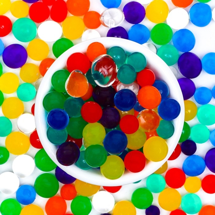 Аквагрунт &laquo;Радуга&raquo;, крупный, 50 г, микс