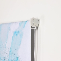 Штора рулонная &laquo;Каменная&raquo;, 90&times;200 см (с учётом креплений 3,5 см), блэкаут