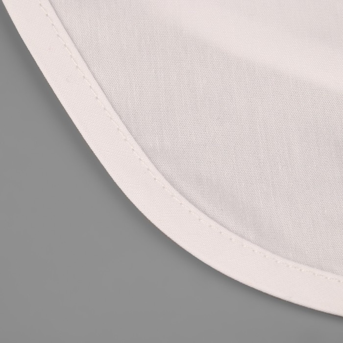 Воротник ложный, диаметр горловины = 42 см, 31,5 &times; 20,5 см, цвет белый