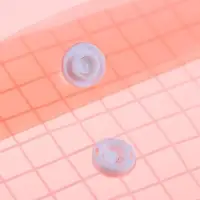 Папка-конверт на кнопке, А4, 120 мкм, Calligrata "Клетка", тонированная, розовая