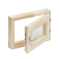 Окно, 30&times;40см, двойное стекло ЛИПА