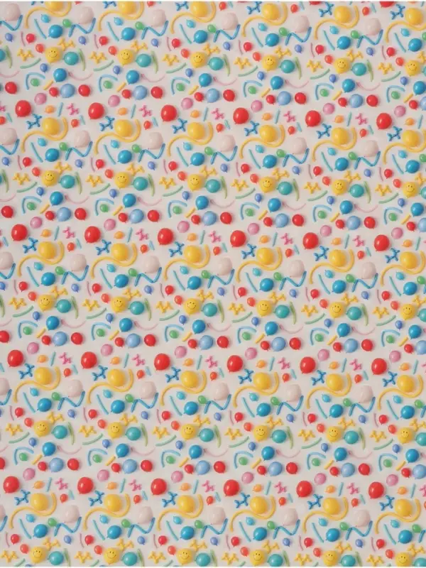 Бумага упаковочная глянцевая двухсторонняя &laquo;Праздник&raquo;, 70 &times; 100 см