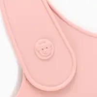 Нагрудник детский, цвет светло-розовый