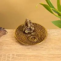 Подставка под благовония "Ганеша" латунь 7 см