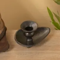 Подсвечник "Средневековье" алюминий 12х9х7,5 см