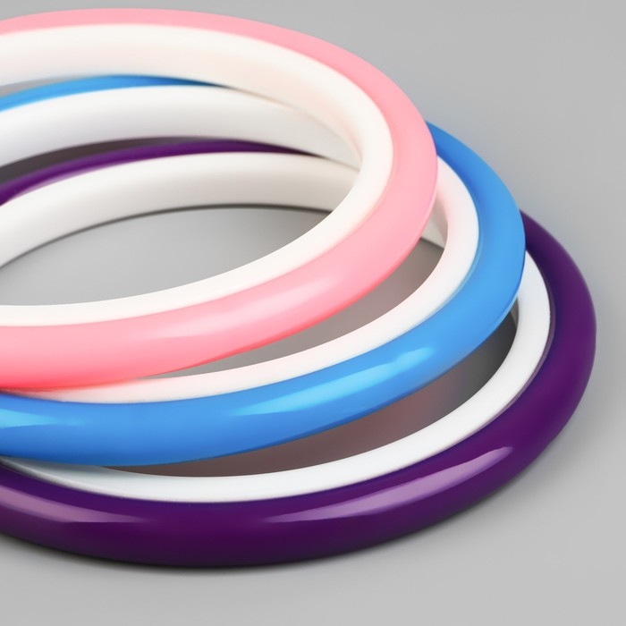 Пяльцы для вышивания с подвесом, пластиковая, d = 9/12 см, цвет МИКС Пяльцы для вышивания с подвесом, пластиковая, d = 9/12 см, цвет МИКС