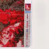 Алмазная вышивка полное заполнение "Замок у моря", на холсте 40*50 см