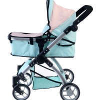 Коляска для кукол универсальная &laquo;Нежность&raquo;, с корзиной, металлический каркас