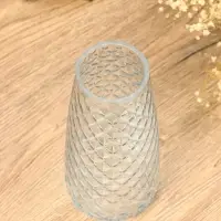 Ваза стекло настольная "Иви" 21,5х9,5х6,5 см, прозрачный