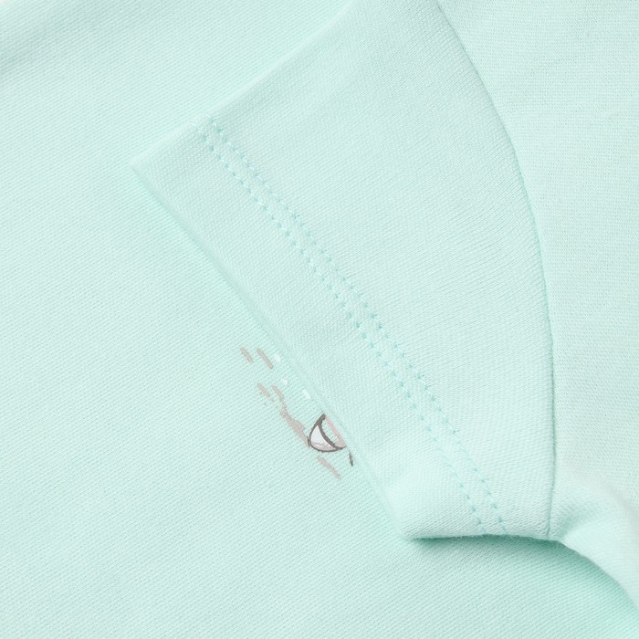 Боди детское с коротким рукавом, цвет ментоловый, рост 68 см