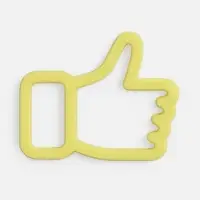 Подвеска Contour, 3D-печать на заказ, лайк