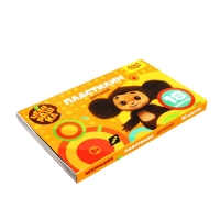 Пластилин 18 цветов 270 г, Мульти-Пульти "Чебурашка", со стеком, картонная упаковка Пластилин 18 цветов 270 г, Мульти-Пульти "Чебурашка", со стеком, картонная упаковка