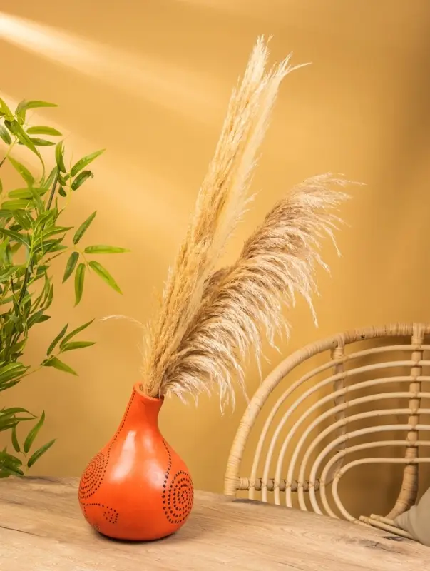 Ваза терракота &laquo;Агата&raquo;, 22&times;22&times;30 см, керамика