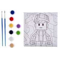 Картина по номерам для детей &laquo;Игровой мир&raquo;,&lrm; 15 х 15 см