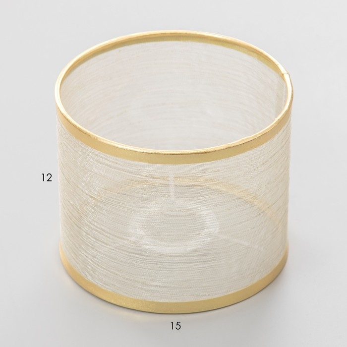 Абажур "Паутинка" золото Е27 15х15х12 см