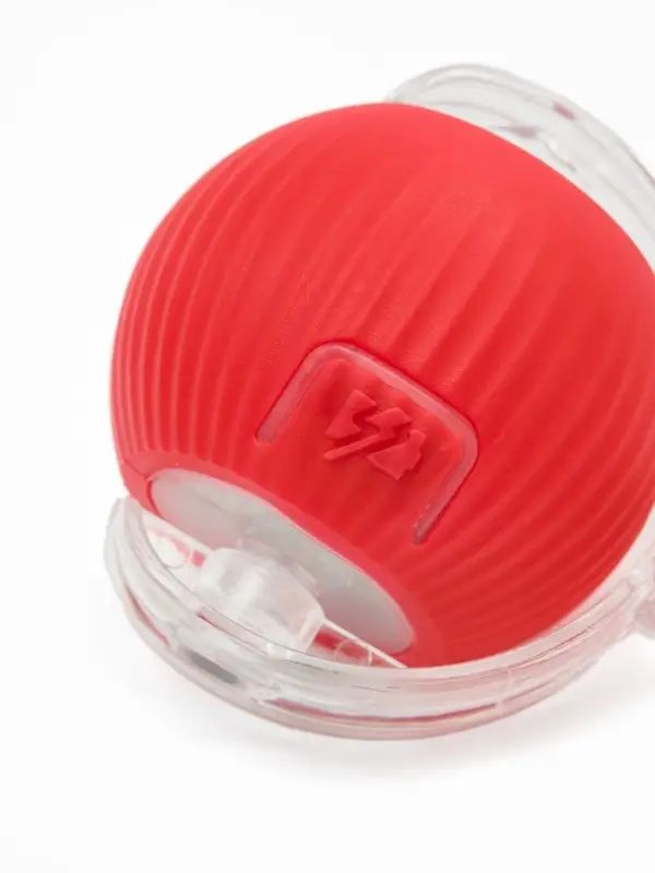 Интерактивная игрушка для кошек "Убегающий хвост", красная