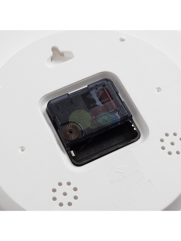 Часы настенные "Время учиться", детские, развивающие, d-29см, белые