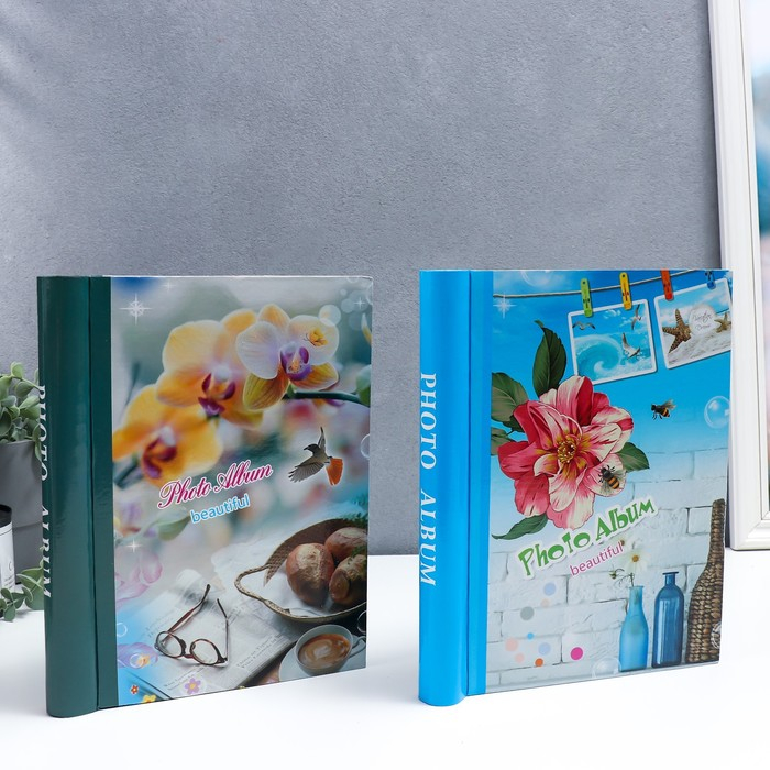 Фотоальбом магнитный на 20 листов Фотоальбом магнитный на 20 листов "Весна, мечты о прекрасном" МИКС 19,5х25х2 см