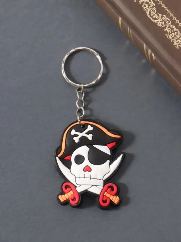 Брелок резина "Пираты" МИКС 3,5х4,8 см