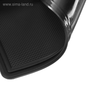 Коврик противоскольязщий 18&times;13 см с бортом, черный