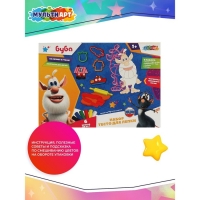 Тесто для лепки «Буба», 6 цветов, 6 формочек Тесто для лепки «Буба», 6 цветов, 6 формочек