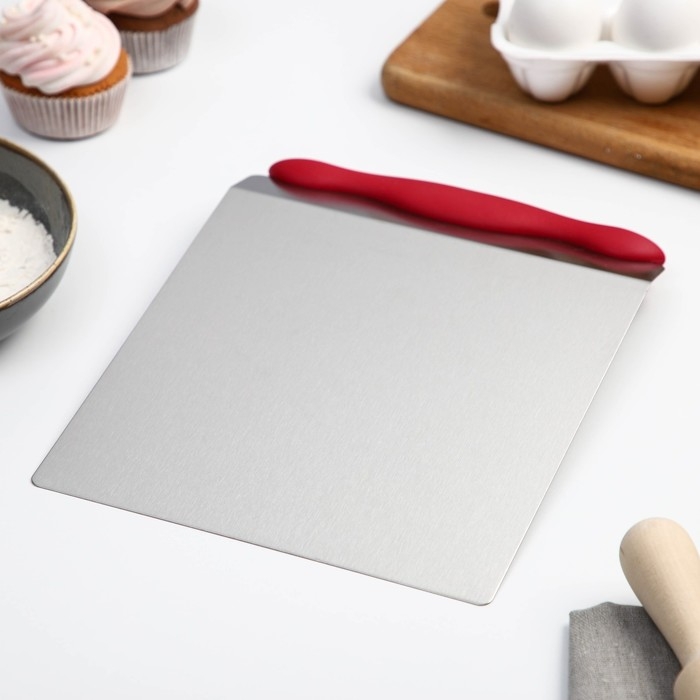 Лопатка кондитерская для торта &laquo;Делай тортик&raquo;, 20.5 х 24.5 см