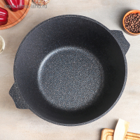 Кастрюля &laquo;Гранит Star&raquo;, 10 л, d= 32 см, h=18 см, антипригарное покрытие, цвет серый