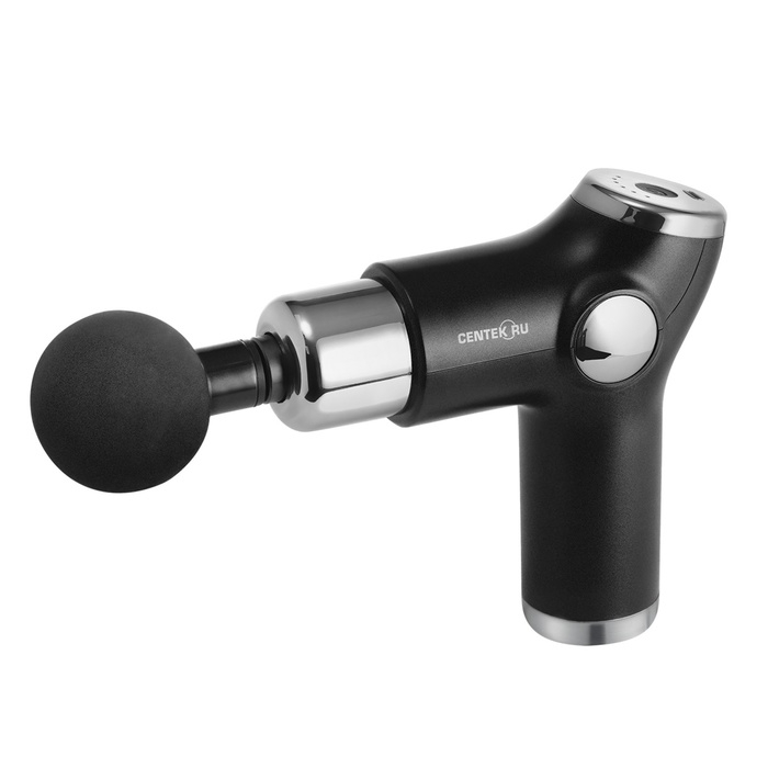 Массажер для тела Centek CT-2601, перкуссионный, 4 насадки, 6 режимов, 1800-3200 об/мин Массажер для тела Centek CT-2601, перкуссионный, 4 насадки, 6 режимов, 1800-3200 об/мин