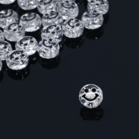 Бусина из акрила &laquo;Смайл&raquo;, 0,9&times;0,6 см, (набор 10 г), цвет чёрный