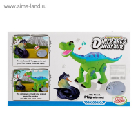 Динозавр радиоуправляемый &laquo;Майк&raquo;, световые и звуковые эффекты, работает от батареек