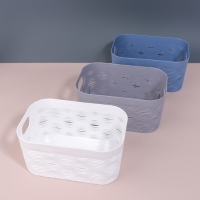 Органайзер для хранения «WAVE», с ручками, 1 секция, 19,5 × 12,5 × 9,2 см, цвет МИКС Органайзер для хранения «WAVE», с ручками, 1 секция, 19,5 × 12,5 × 9,2 см, цвет МИКС