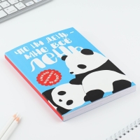 Дневник творческого человека А5, 120 л. «Панда» Дневник творческого человека А5, 120 л. «Панда»