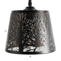 Светильник BayerLux "Чаща" 3хЕ27 40Вт черный 40х40х20-90см Светильник BayerLux "Чаща" 3хЕ27 40Вт черный 40х40х20-90см
