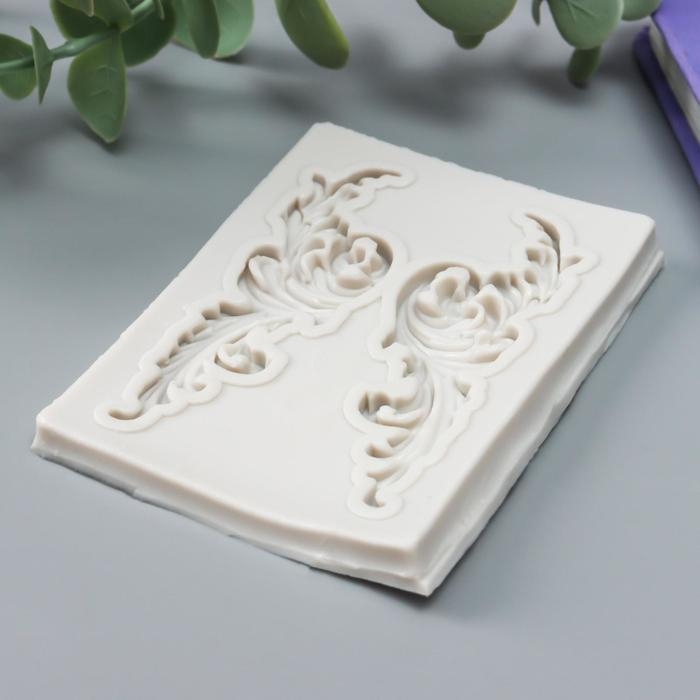 Молд силикон Молд силикон "Растительные ветви" 2 предмета 7,5х5,6х0,5 см