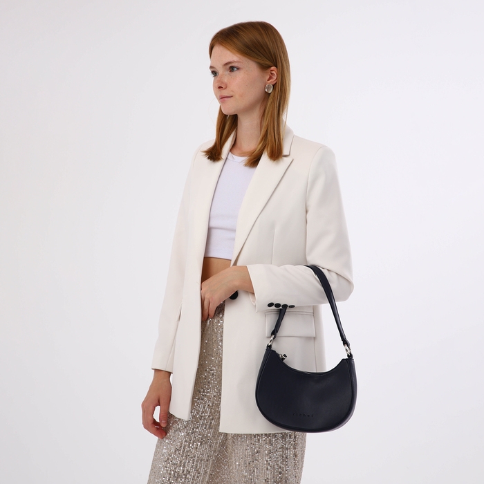 Сумка женская на молнии, цвет синий Сумка женская на молнии, цвет синий