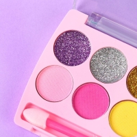 Набор детской косметики с наклейками &laquo;Маленькой мисс&raquo;, тени, блеск для губ