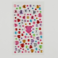 Аппликация стразами для детей &laquo;Принцесса&raquo;, набор для творчества, А5