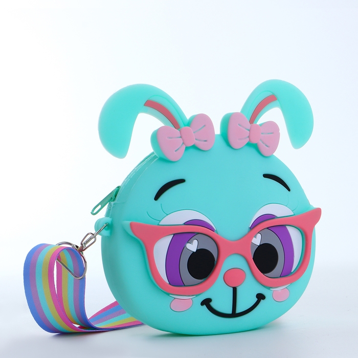 Сумка детская на молнии &laquo;Выбражулька&raquo;, цвет бирюзовый